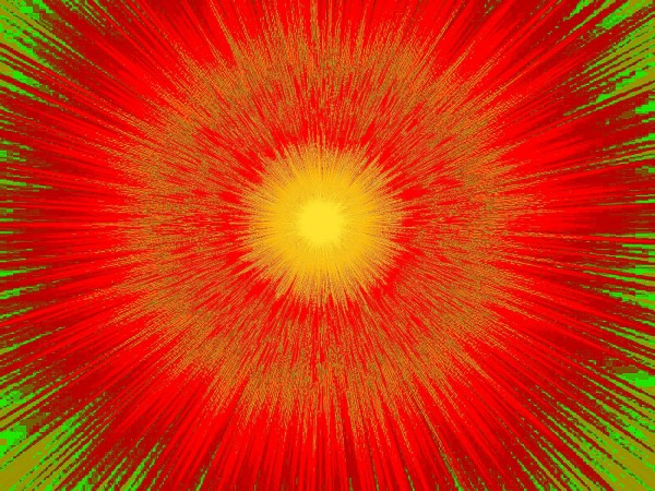 Abstract Sun 36 Digital Download
